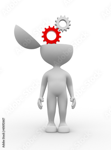 Illustration: Gear mechanism. Gear mechanism.