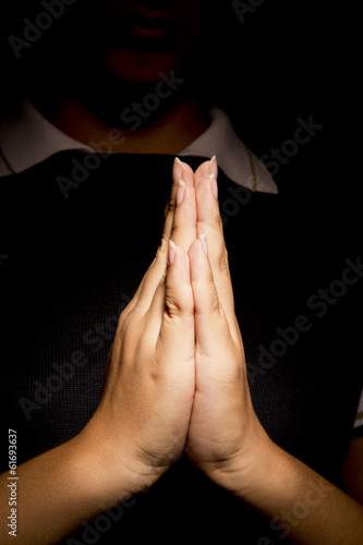 Photo: Praying hands Praying hands