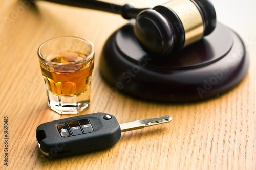 Photo: concept for drink driving concept for drink driving