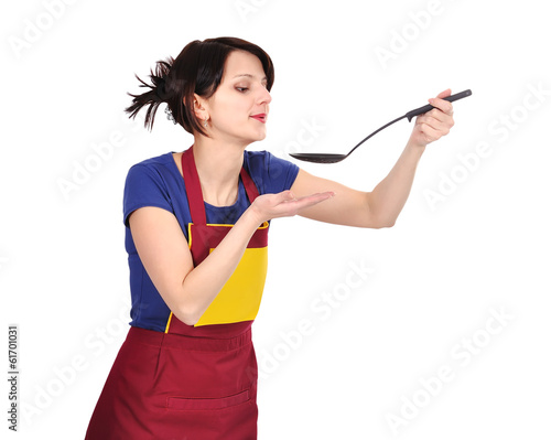Photo: young housewife young housewife