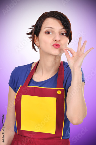 Photo: beautiful housewife beautiful housewife