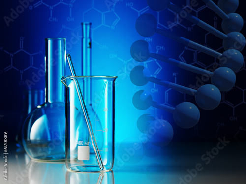 Photo: Laboratory glassware Laboratory glassware