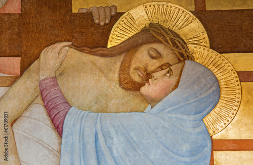 Photo: Vienna - Deposition of the cross in Carmelites church Vienna - Deposition of the cross in Carmelites church