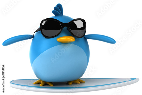 Illustration: Blue bird Blue bird