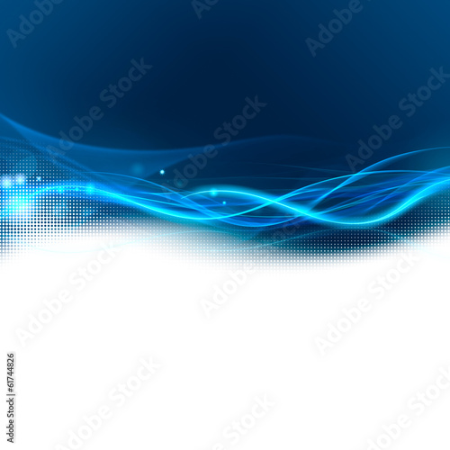 Illustration: Fond design concept web blue Fond design concept web blue