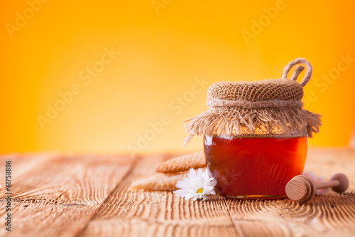 Photo: Honey in jar Honey in jar