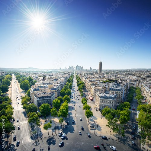 Paris city center at day - France / Europe