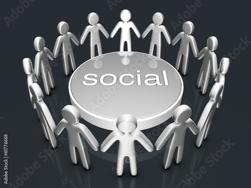 Illustration: Social Network Social Network
