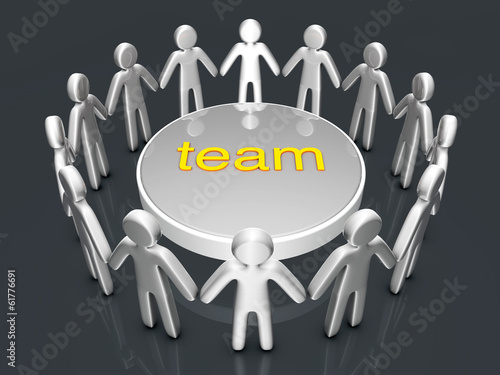 Illustration: Teamwork Teamwork
