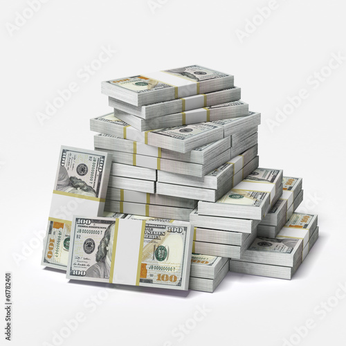 Illustration: big pile of dollars big pile of dollars