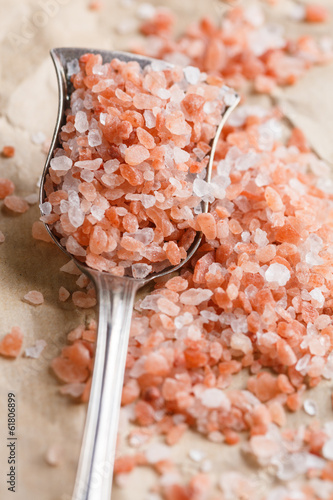 Photo: Pink salt from the Himalayas Pink salt from the Himalayas