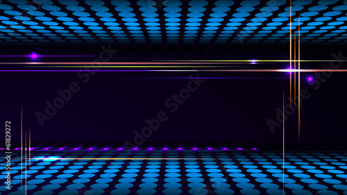 Vector: Party background with led display background and light frame. Party background with led display background and light frame.