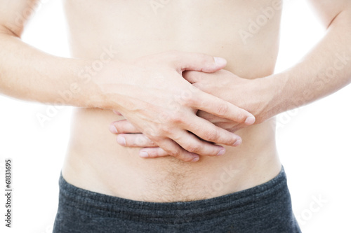 Photo: Abdominal pain in men Abdominal pain in men