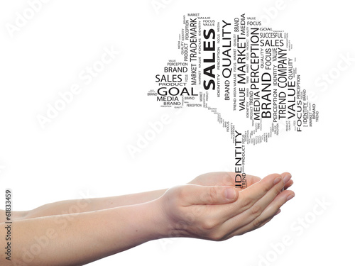 Illustration: Conceptual tree word cloud Conceptual tree word cloud