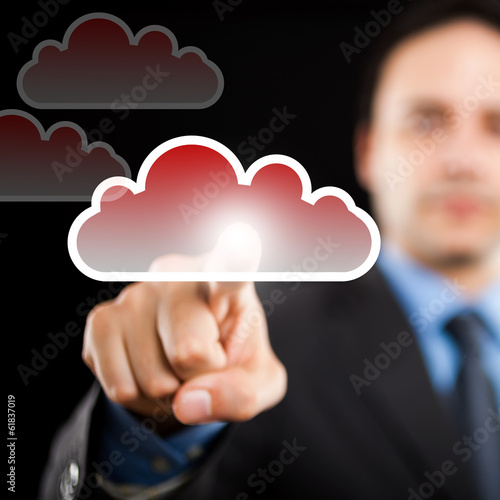 Photo: Cloud computing Cloud computing