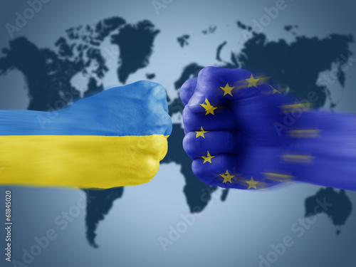 Illustration: ukraine x eu ukraine x eu