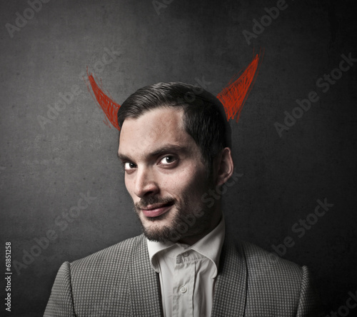 Photo: evil man evil man