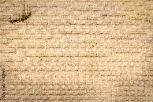 Photo: Old sheets of paper, sewn and glued between the medical bandage Old sheets of paper, sewn and glued between the medical bandage