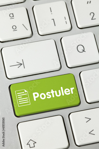 Photo: Postuler. Clavier Postuler. Clavier