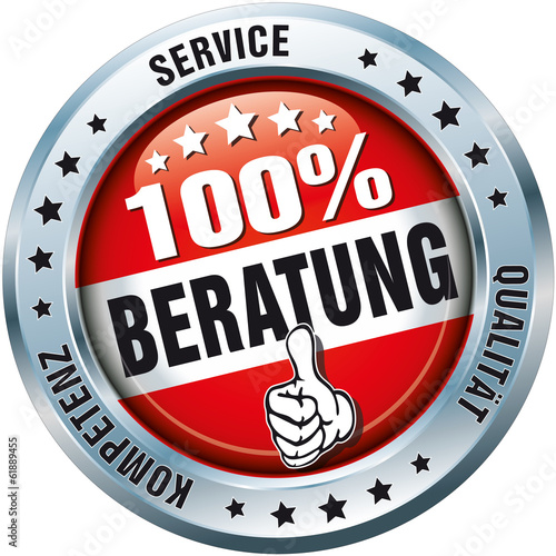 Vector: 100% Beratung - Service - Qualität - Kompetenz 100% Beratung - Service - Qualität - Kompetenz