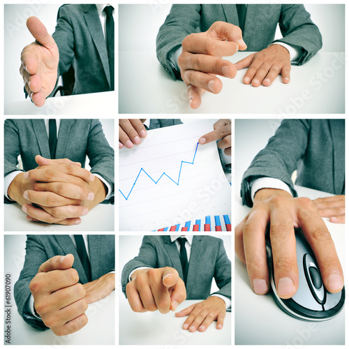 Photo: business collage business collage