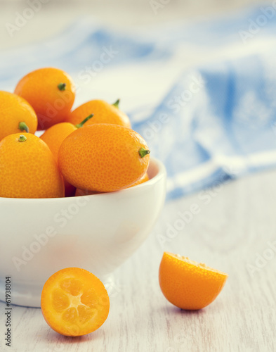 Photo: Kumquat on the table Kumquat on the table
