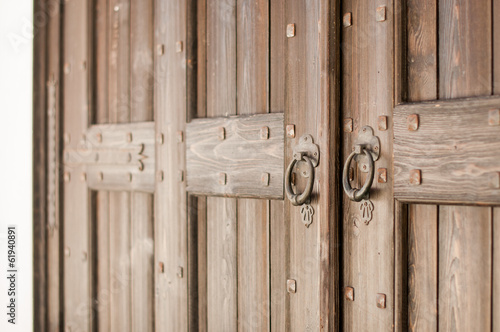 Photo: Old wooden door Old wooden door