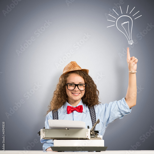 Photo: woman writer woman writer