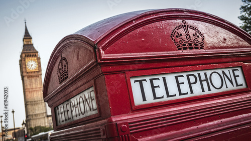 Photo: Telephone Box, London Telephone Box, London