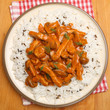 Pork Stroganoff with Rice Pork Stroganoff with Rice