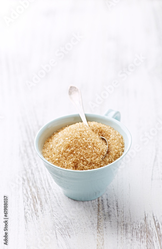 Photo: Brown Sugar in a Tea Cup Brown Sugar in a Tea Cup
