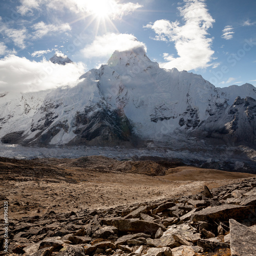 Photo: Beautiful landscape of Himalayas mountains Beautiful landscape of Himalayas mountains