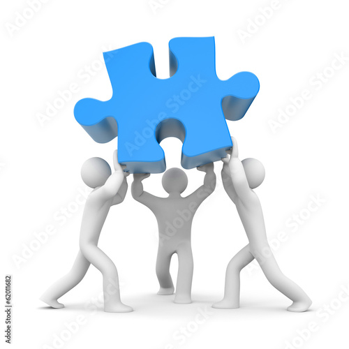 Illustration: Successful team metaphor Successful team metaphor
