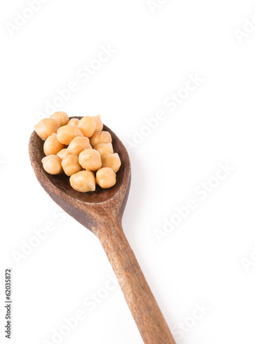 Photo: Cucchiaio con ceci Cucchiaio con ceci