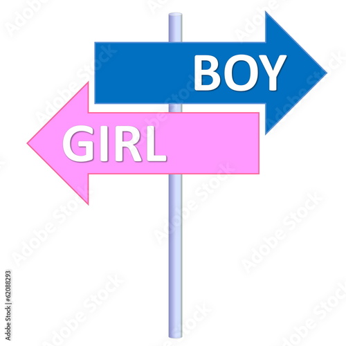 Illustration: Boy or girl Boy or girl