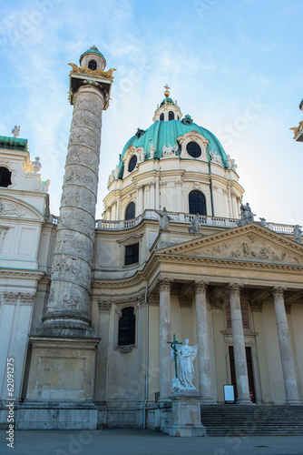 Photo: ancient building in the middle of Vienna, Austria ancient building in the middle of Vienna, Austria