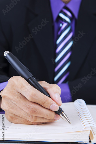 Photo: Making a business plan Making a business plan