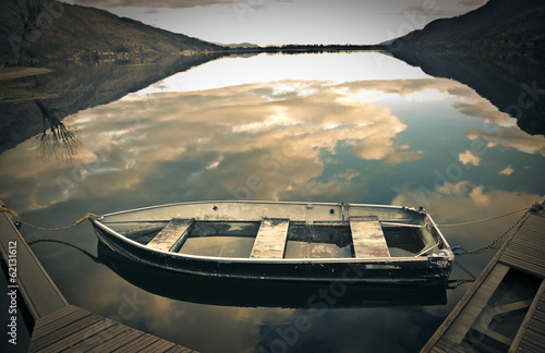 Photo: boat at the lake boat at the lake