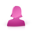 icône profil femme icône profil femme