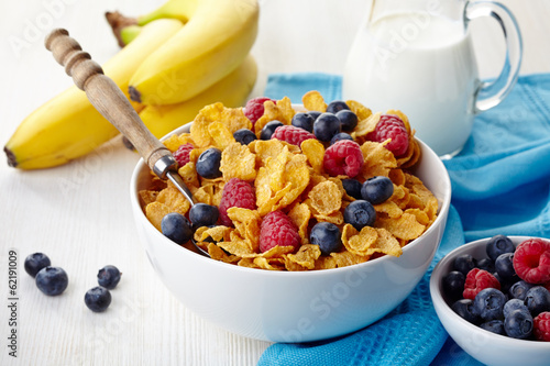 Photo: Corn flakes Corn flakes