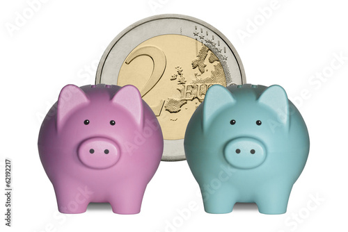 Photo: Couple Piggy Bank Couple Piggy Bank