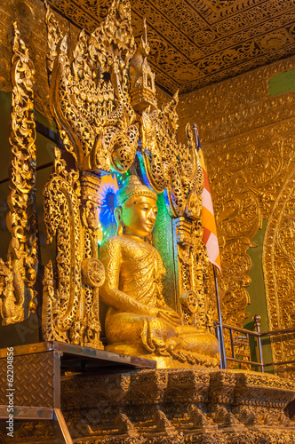 Photo: Kyaikhto, Myanmar - February 22, 2014: Kyaikpawlaw Buddha Image Kyaikhto, Myanmar - February 22, 2014: Kyaikpawlaw Buddha Image