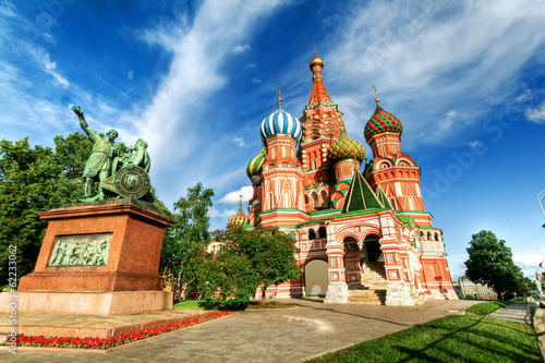 Photo: St. Basil's Cathedral, in Red Square, Moscow, Russia St. Basil's Cathedral, in Red Square, Moscow, Russia