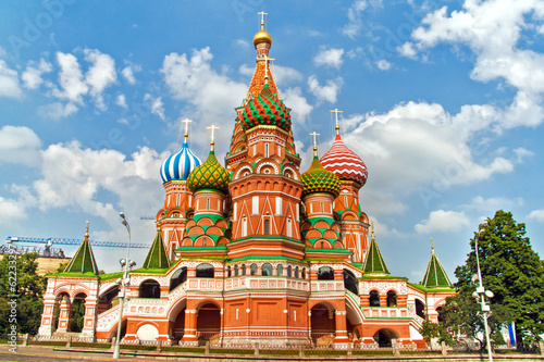 Photo: St. Basil's Cathedral, in Red Square, Moscow, Russia St. Basil's Cathedral, in Red Square, Moscow, Russia