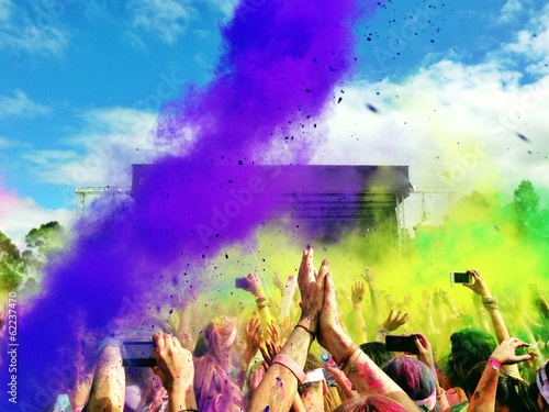 Instant Collection: color your run color your run