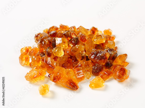 Photo: Brown rock sugar Brown rock sugar