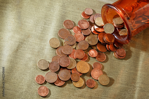 Photo: chump, fractional coins chump, fractional coins
