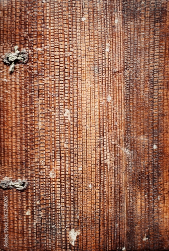 Photo: Cover of an old brown paper book Cover of an old brown paper book