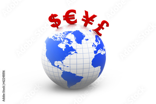 Illustration: Global Currencies . Global Currencies .