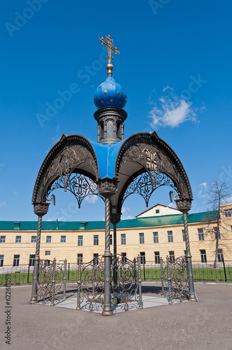 Photo: Chapel on the place of finding the Our Lady of Kazan. Kazan. Rus Chapel on the place of finding the Our Lady of Kazan. Kazan. Rus